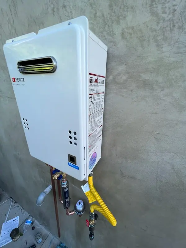 Tankless water heater installation for Hill Land homes